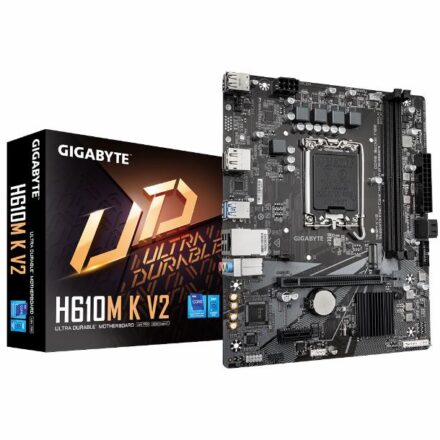 Motherboard Gigabyte H610M K | LGA1700 | Intel H610 | DDR4 | mATX Motherboard Gigabyte H610M K | LGA1700 | Intel H610 | DDR4 | mATX