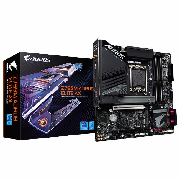 mother-gigabyte-z790m-aorus-elite-ax-ddr5-s1700-0 Motherboard Gigabyte Z790M AORUS ELITE AX | LGA1700 | DDR5 | PCIe 5.0 | WiFi 6E