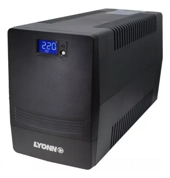 nb_LYONN-UPS-CTB-2000-AP-LCD_size_h686_bceacfcbfce9dead4a0c299bfcabdf32 UPS Lyonn CTB-2000AP | 2000VA / 1200W | Respaldo Automático 220V | Protección Profesional para PC, Servidores y Equipos Electrónicos