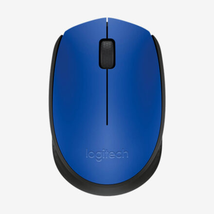 Mouse Inalámbrico Logitech M170 Azul | USB Nano Receptor para PC y Notebook