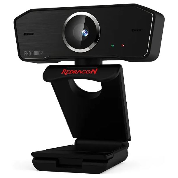 webcam-redragon-hitman-gw800-1080p-fhd-2 Webcam Redragon GW800 Hitman FHD 1080p | USB con Micrófono Integrado | GW800-1 - Imagen 5