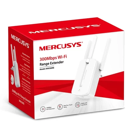 Extensor de Rango WiFi Mercusys MW300RE | N300 300Mbps | 3 Antenas | WPS