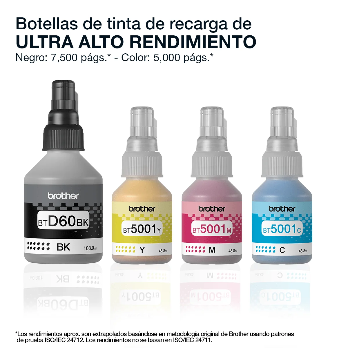 1200-1 Impresora Multifunción Brother DCP-T220 | Tanque de Tinta Color | Print/Copy/Scan | USB | Alto Rendimiento - Imagen 5