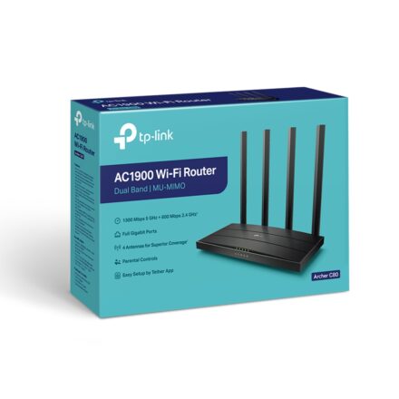 Router WiFi TP-Link Archer C80 | AC1900 Dual Band 1900Mbps | MU-MIMO Gigabit Router WiFi TP-Link Archer C80 | AC1900 Dual Band 1900Mbps | MU-MIMO Gigabit