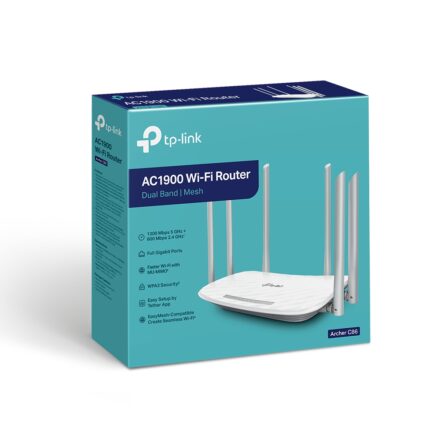 Router WiFi TP-Link Archer C86 | AC1900 Dual Band 1900Mbps | 6 Antenas Router WiFi TP-Link Archer C86 | AC1900 Dual Band 1900Mbps | 6 Antenas
