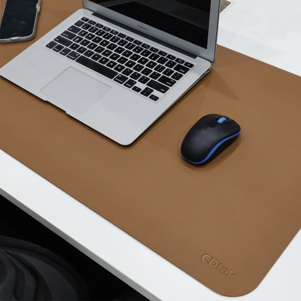 7-58d636c17e46f34a0217568214663600-1024-1024 Mouse Pad CDTEK Ecocuero Liso 80 x 40 cm | MARRÓN - Imagen 5