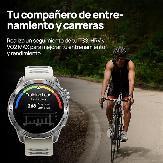 71LbAUw44CL._AC_SX679_ Smartwatch Mibro GS Pro Beige | AMOLED 1.43” | GPS Multisatélite | 5ATM | Llamadas BT - Imagen 3