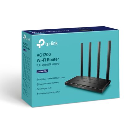 Router WiFi TP-Link Archer C6 | AC1200 Dual Band 1167Mbps | MU-MIMO Gigabit Router WiFi TP-Link Archer C6 | AC1200 Dual Band 1167Mbps | MU-MIMO Gigabit