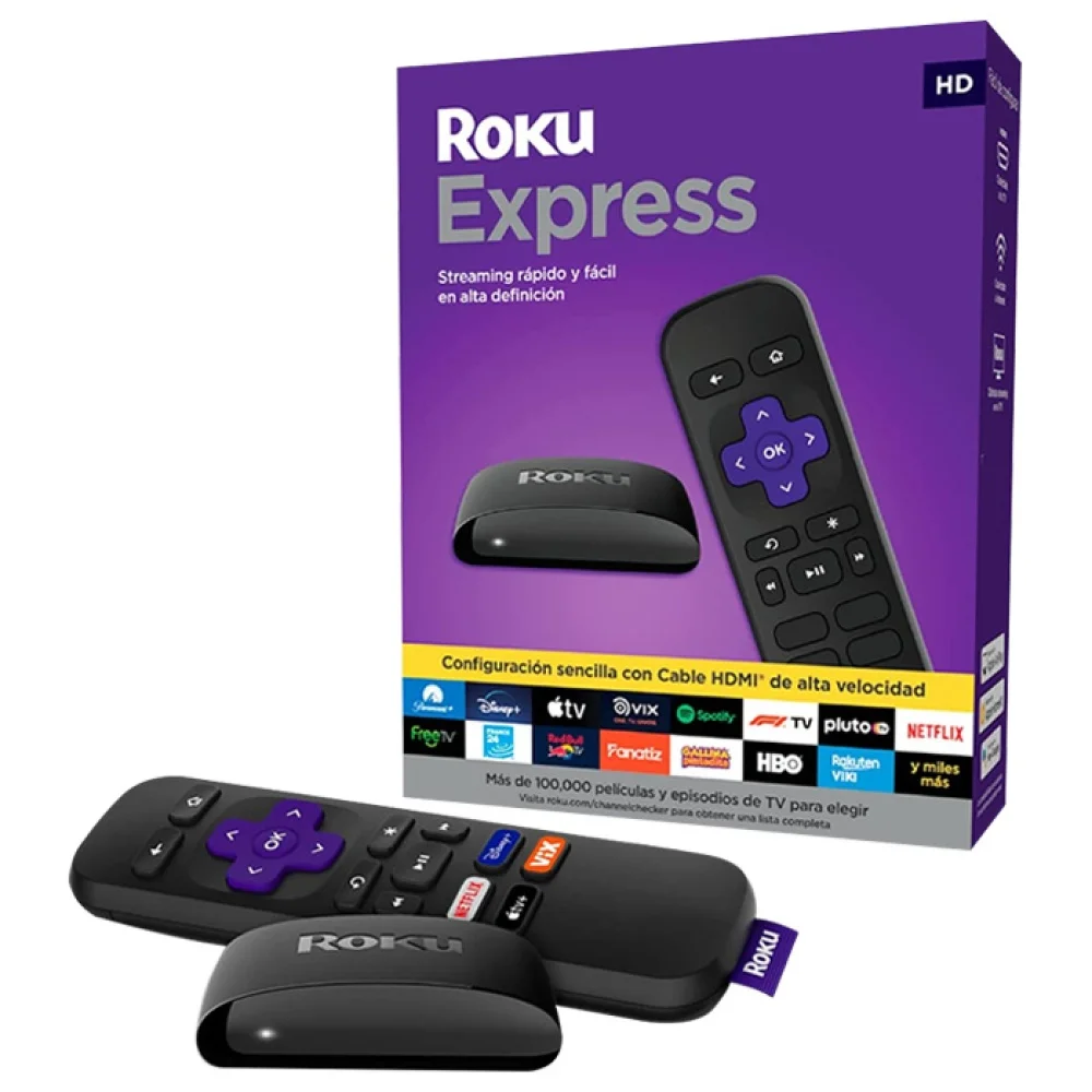 C-ROKU-3960RW-c5d3e7-1000x1000 Roku Express 3960RW Streaming HD 1080p | HDMI + Control | 829610004921