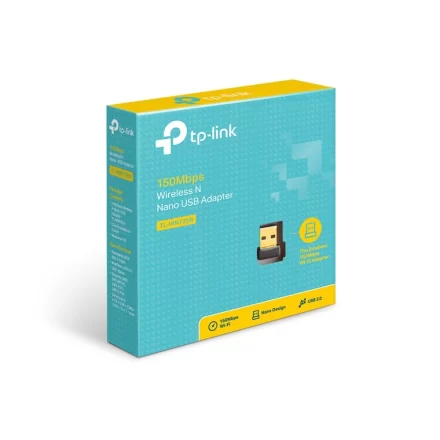 Adaptador WiFi TP-Link TL-WN725N | USB Nano N150 150Mbps | WPS | SoftAP Adaptador WiFi TP-Link TL-WN725N | USB Nano N150 150Mbps | WPS | SoftAP
