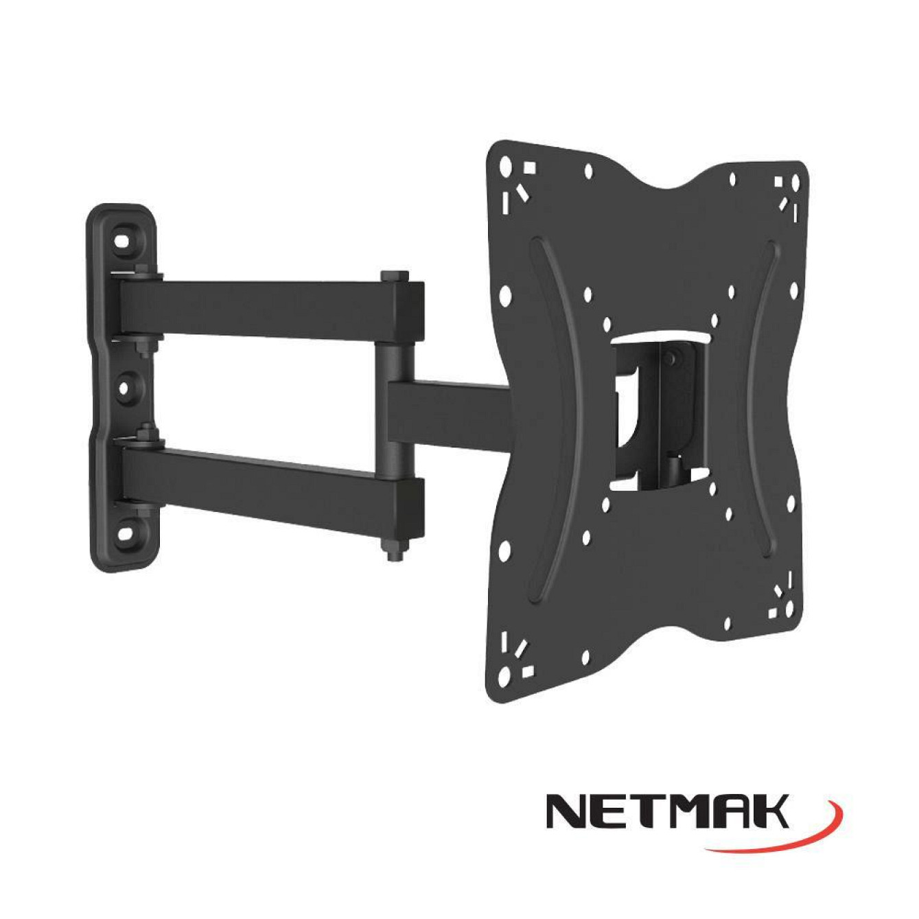 Soporte TV 1 Soporte TV Netmak NM-ST14 Doble Brazo 23"-42" | Giro 180° | VESA 200x200 | 30kg