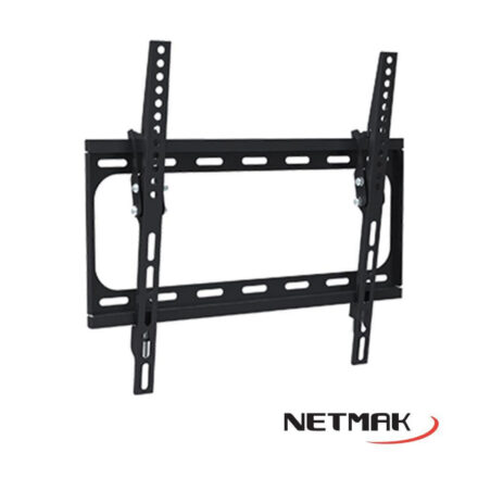 Soporte TV Netmak NM-ST09 | 32” a 55” | Inclinación 0–10° | VESA 400×400 | 40kg Soporte TV Netmak NM-ST09 | 32” a 55” | Inclinación 0–10° | VESA 400×400 | 40kg