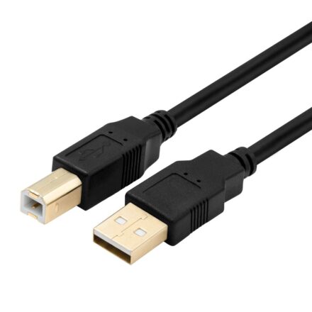 Cable Volkano Print para Impresora USB 1.8 m Negro | VX-20016-BK Cable Volkano Print para Impresora USB 1.8 m Negro | VX-20016-BK