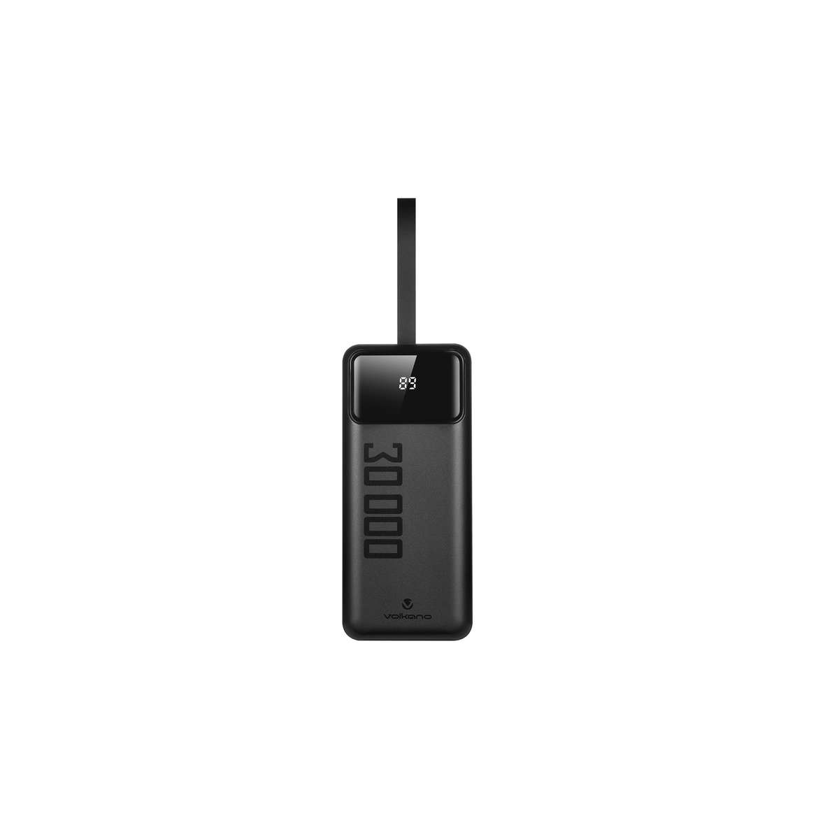 VK-9028-BK-1 Cargador Portátil Volkano Power Bank Punch 30000mAh USB-C Negro | VK-9028-BK - Imagen 2