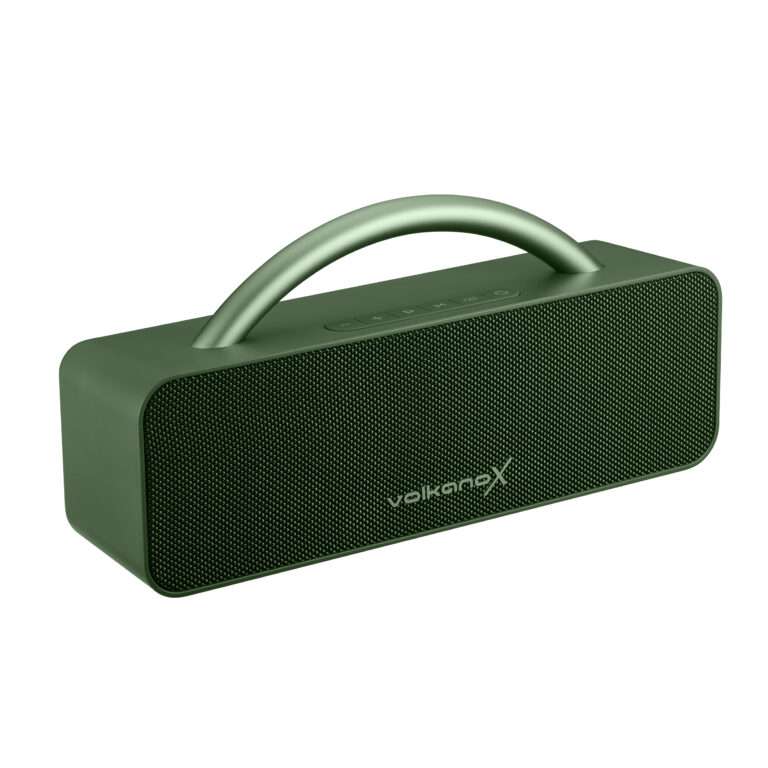 VKX-3003-GN-3-768x768 Parlante Bluetooth Portátil Volkano X VXS200 IPX5 20W RMS Verde | VKX-3003-GN
