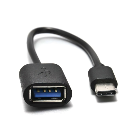 Adaptador Volkano USB-C Macho a USB-A Hembra 3.0 | VK-20169-BK