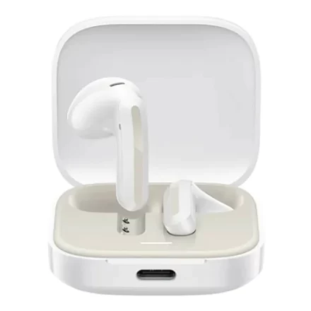 Auriculares Bluetooth In-Ear Xiaomi Redmi Buds 6 Active Blancos | 30 h batería | Sonido nítido y micrófono para llamadas Auriculares Bluetooth In-Ear Xiaomi Redmi Buds 6 Active Blancos | 30 h batería | Sonido nítido y micrófono para llamadas