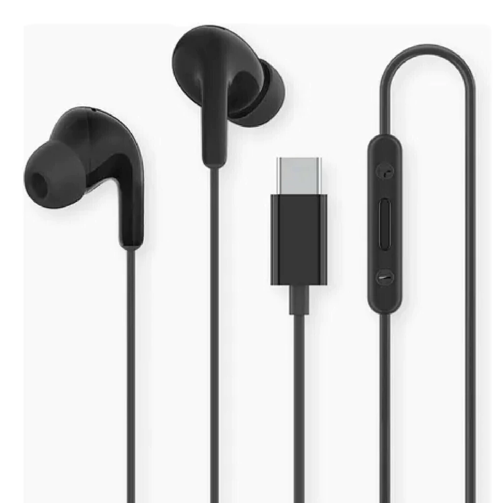grewverh543ygherb53y5hew-efd9aa82b0b27759f717528681502825-1024-1024 Auriculares In-Ear Xiaomi Tipo C Negros BHR8930GL | Conector USB-C plug & play | Sonido nítido para música, juegos y llamadas | Micrófono con control en cable | Diseño cómodo intraaural para uso diario - Imagen 2