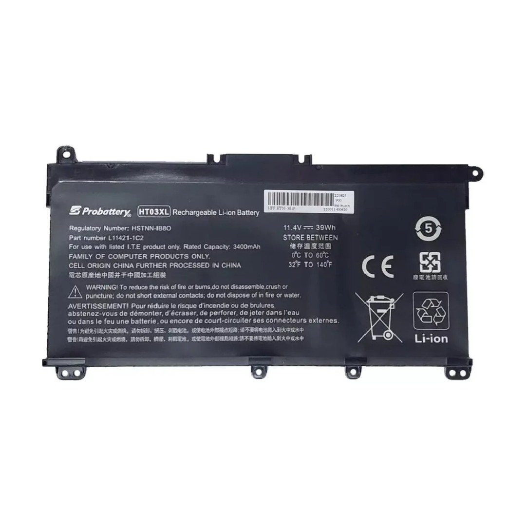 ht03xl_ajustada_1080 Batería Notebook HP HT03XL ProBattery Repuesto Interno Original - Imagen 2