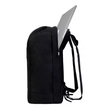 mochila_matera_netmak_nm_mch2_para_notebook_156 (2) Mochila Matera Porta Notebook 15.6" Netmak NM-MCH2 | Antirrobo | Compartimento Termo 1.5L | Negra - Imagen 3
