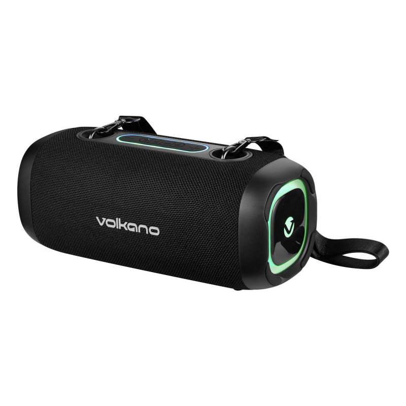 parlante-volkano-bt-vista-speaker-vk-4000-blk-negro (2) Parlante Bluetooth Portátil Volkano Vista 25W (14W RMS) Negro | VK-4000-BLK - Imagen 3