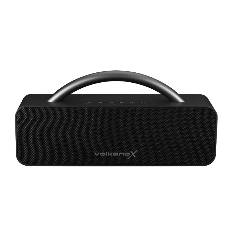 parlante-volkano-bt-x-vxs200-speaker-vkx-3003 (1) Parlante Bluetooth Portátil Volkano X VXS200 IPX5 20W RMS Negro | VKX-3003-BK - Imagen 2