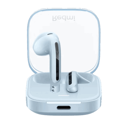 Auriculares Bluetooth In-Ear Xiaomi Redmi Buds 6 Active Transparent Blue | 30 h batería | Sonido nítido y micrófono para llamadas Auriculares Bluetooth In-Ear Xiaomi Redmi Buds 6 Active Transparent Blue | 30 h batería | Sonido nítido y micrófono para llamadas