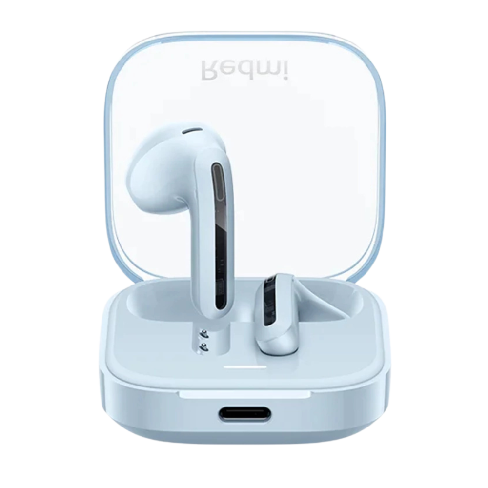 redmi-buds-6-active (4) Auriculares Bluetooth In-Ear Xiaomi Redmi Buds 6 Active Transparent Blue | 30 h batería | Sonido nítido y micrófono para llamadas