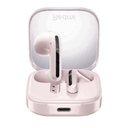 Auriculares Bluetooth Xiaomi Redmi Buds 6 Active | In-Ear | Transparent Pink | BHR8395GL Auriculares Bluetooth Xiaomi Redmi Buds 6 Active | In-Ear | Transparent Pink | BHR8395GL