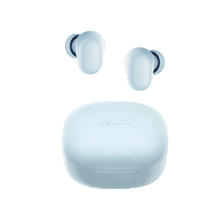 Auriculares Bluetooth In-Ear Xiaomi Redmi Buds 6 Play Celestes | 36 h batería | Sonido nítido y micrófono para llamadas
