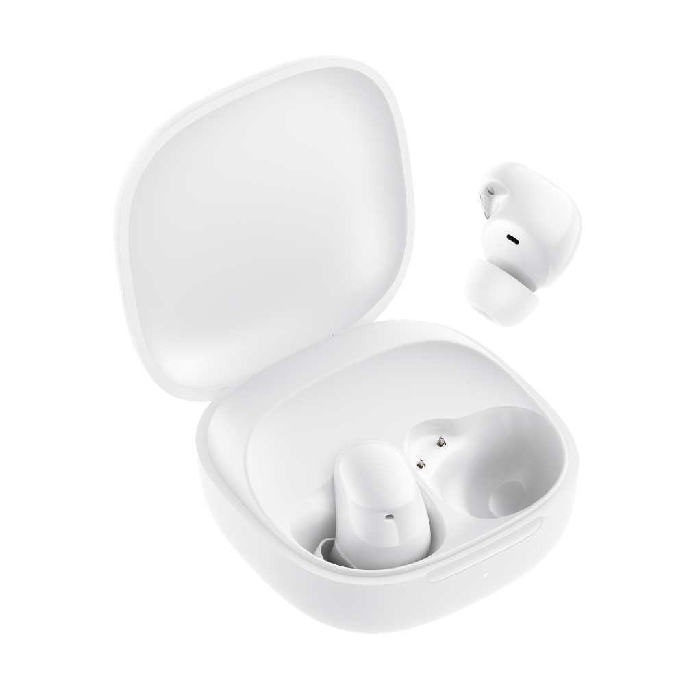 redmi-buds-6-play Auriculares Bluetooth In-Ear Xiaomi Redmi Buds 6 Play Blancos | 36 h batería | Sonido nítido y micrófono para llamadas