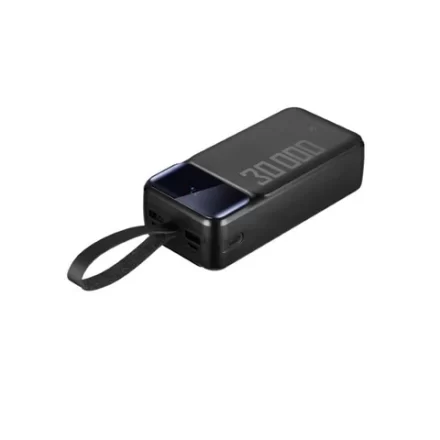 Cargador Portátil Volkano Power Bank Roma 30000mAh con Cables Negro | VK-9029-BK Cargador Portátil Volkano Power Bank Roma 30000mAh con Cables Negro | VK-9029-BK