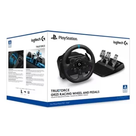 Volante Logitech G923 TRUEFORCE + Pedalera PS5/PS4/PC | 941-000148 Volante Logitech G923 TRUEFORCE + Pedalera PS5/PS4/PC | 941-000148