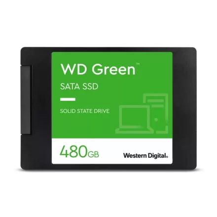 Disco SSD WD Green 480GB 2.5″ SATA III | Upgrade rápido | PC y Notebook | WDS480G3G0A