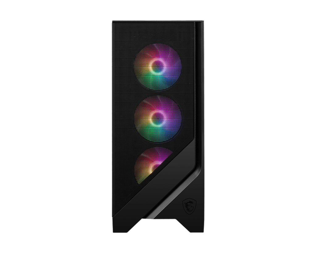 1024 (11) Gabinete MSI MAG FORGE 120A Mid Tower 6 Fan RGB Vidrio - Imagen 4