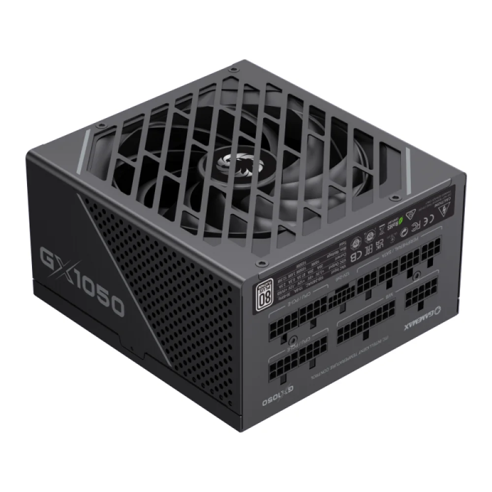 FUENTE-1050W-GAMEMAX-80-PLUS-PLATINUM-78-1000x1000 Fuente Gamer GameMax GX Rampage GX-1050 PRO BK 1050W | 80 Plus Platinum | ATX 3.1 PCIe 5.1 | 12V-2x6 - Imagen 4