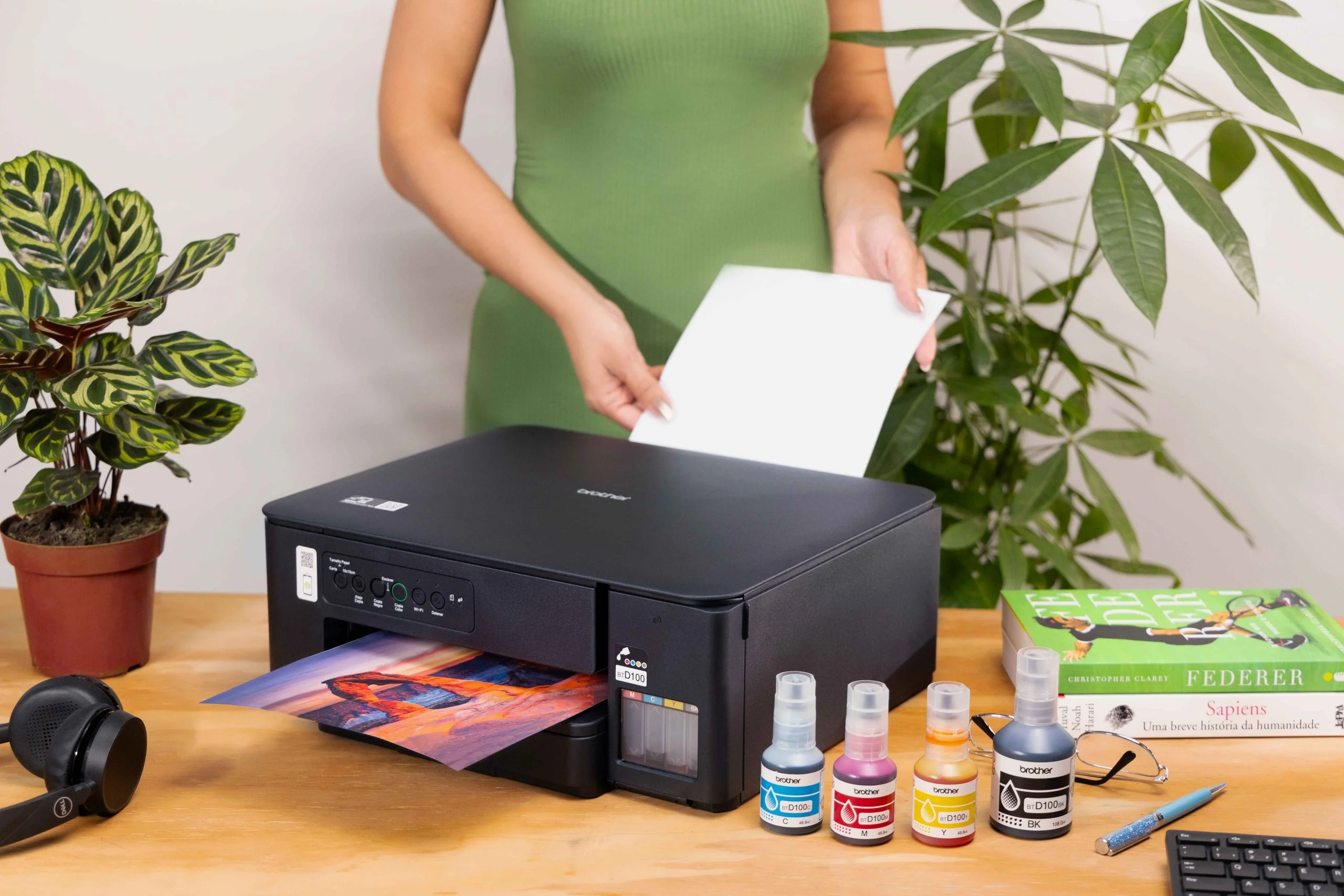 Impresora-Multifuncion-Brother-DCP-T430W_01-low-scaled Impresora Brother DCP-T430W Multifunción Tanque de Tinta Color | Wi-Fi | 27/11 ppm - Imagen 3