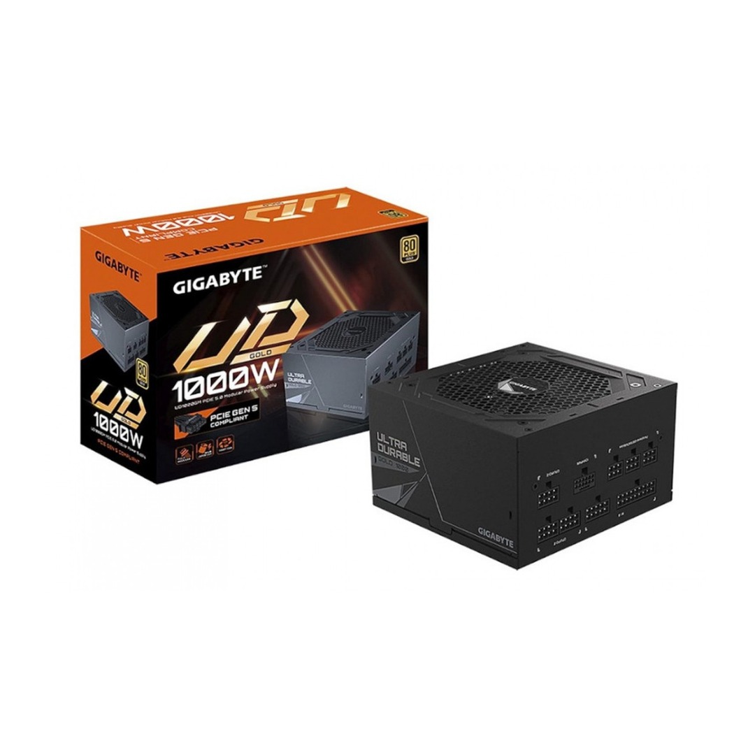 RS-Gigabyte-UD1000GM-PG5-V2-03 Fuente Gigabyte UD1000GM PG5 V2 1000W 80+ Gold Full Modular ATX 3.1 PCIe 5.1 - Imagen 2