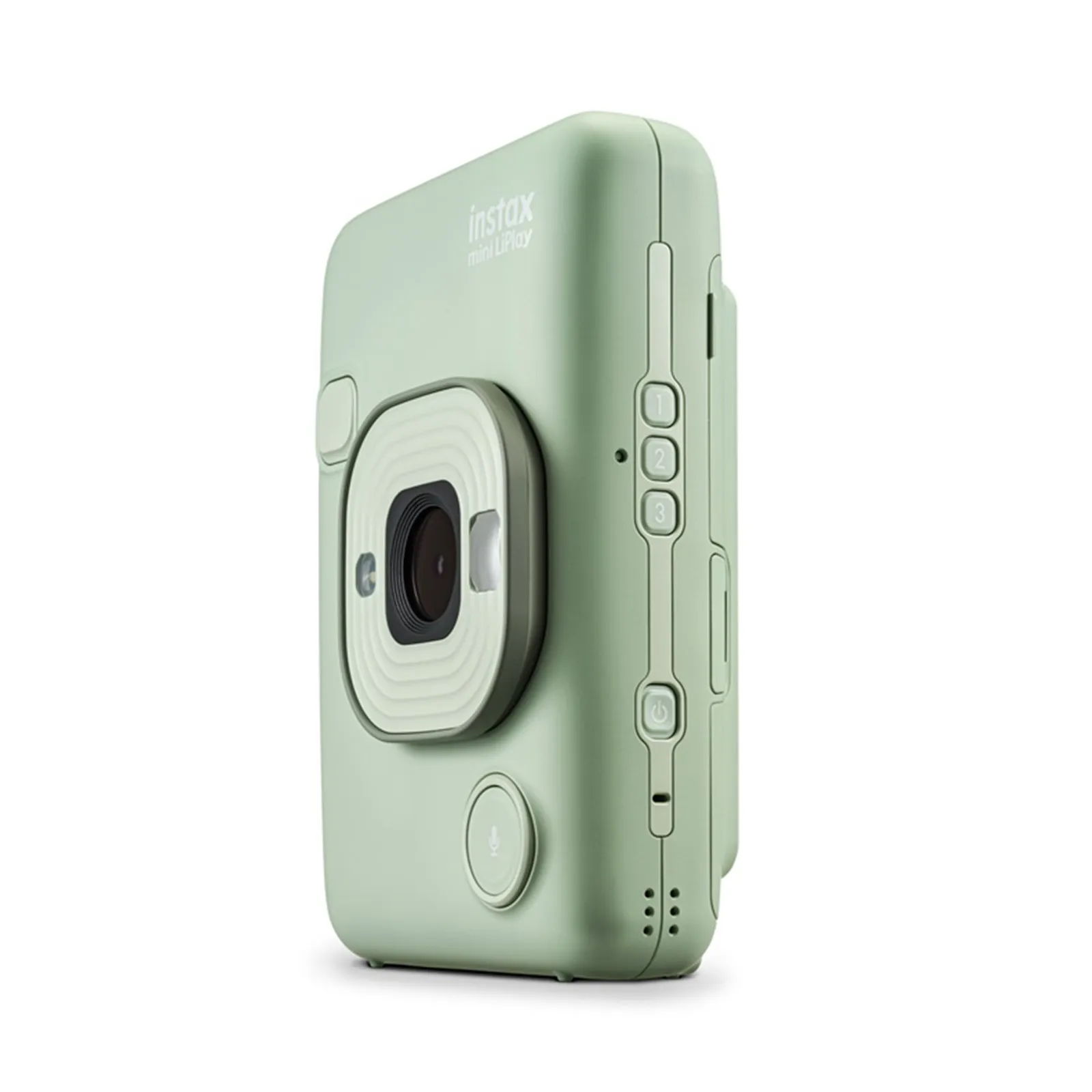 camara-instantanea-fujifilm-instax-mini-lipay-verde-2-74101210217 Cámara Instantánea Fujifilm instax mini LiPlay Verde Matcha | Híbrida + Impresora Bluetooth | USB-C - Imagen 3