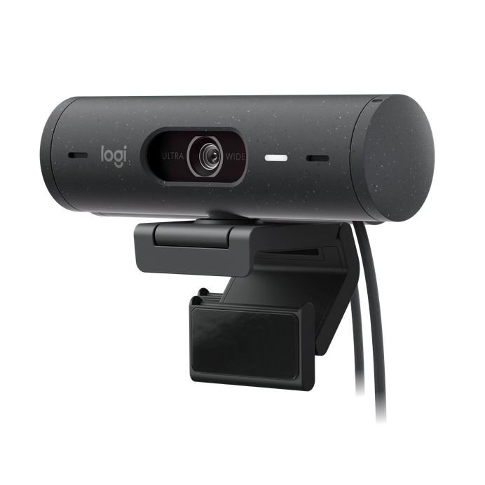 webcam-logitech-brio-500-graphite-full-hd-960001412-1 Cámara Web Logitech Brio 500 Grafito | Full HD 1080p HDR | Show Mode | USB-C - Imagen 4
