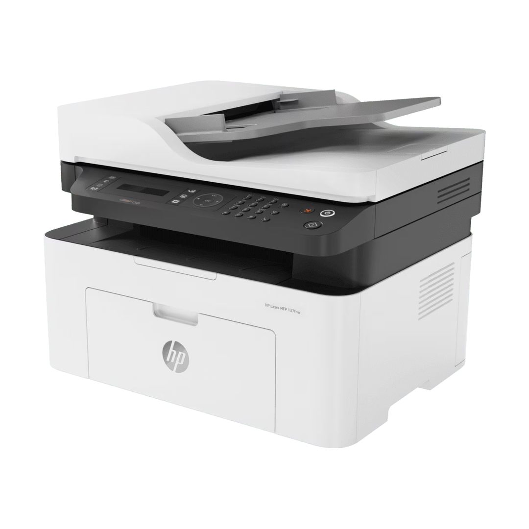 4ZB84A_2 Impresora Multifunción Láser Monocromática HP LaserJet 137FNW | Wi-Fi + LAN + Fax + ADF | 20 ppm | 4ZB84A - Imagen 2