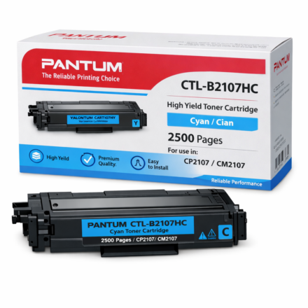 Tóner Pantum CTL-B2107HC Cian 2500 Páginas | CP2107 / CM2107