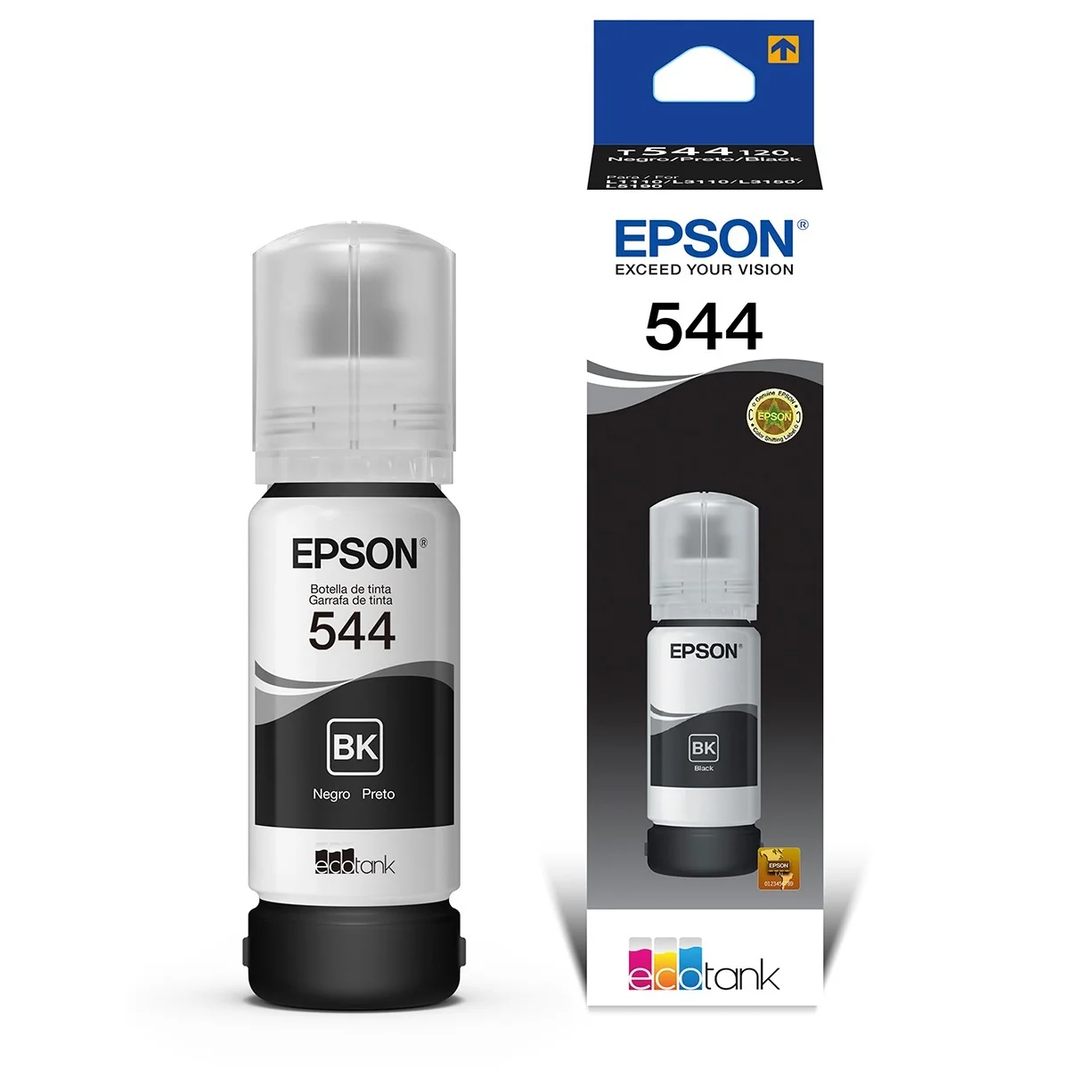 botella-tinta-original-epson-544-negro-t544120-t544-l3110-D_NQ_NP_764107-MLA29548146478_032019-F Botella de Tinta Epson 544 Negra 65ml | T544120-AL para EcoTank L3110 / L3150