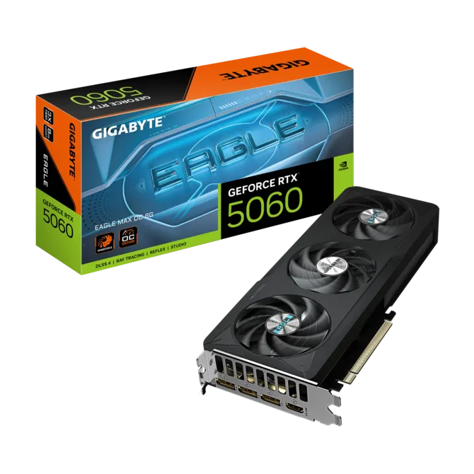 670 (8) Placa de Video GIGABYTE GeForce RTX 5060 Ti EAGLE MAX OC 8G - Imagen 2