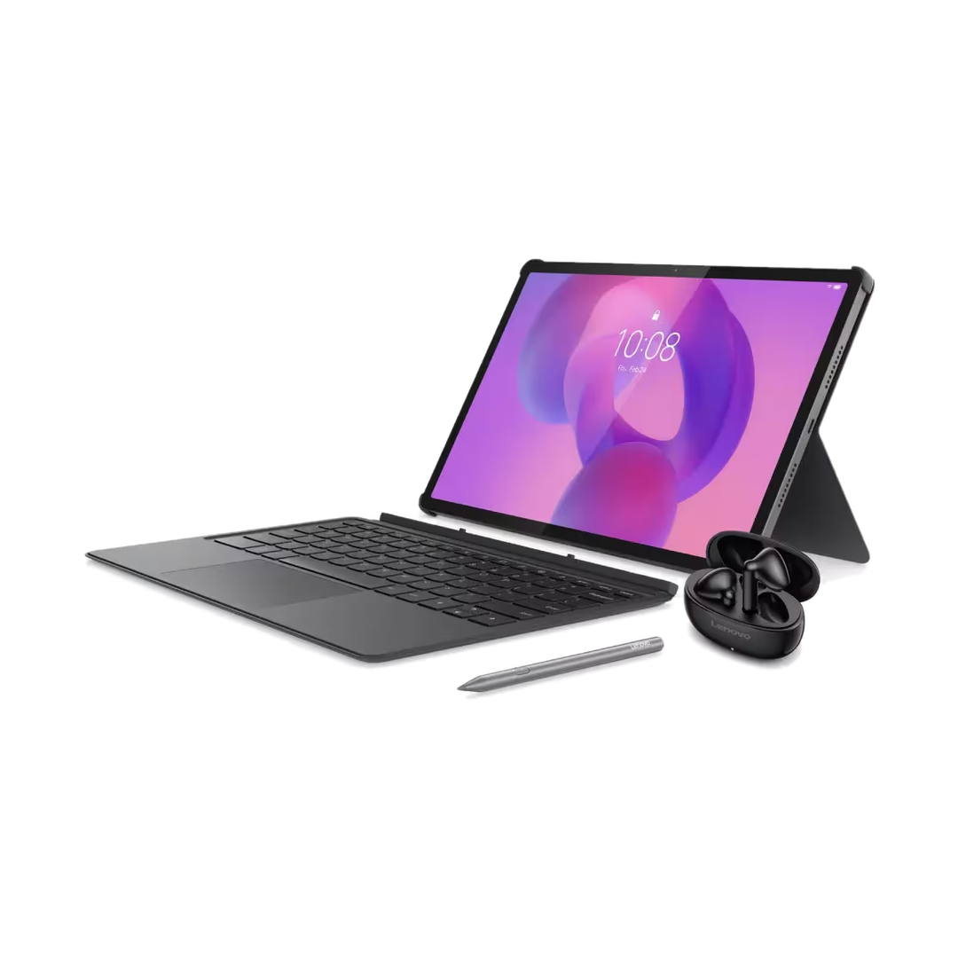 foto_09_sin_fondo_sin_desborde Tablet Lenovo Idea Tab Pro 12.7” 3K 8GB 256GB + Teclado + Pen Plus + Moto Buds (ZAE40163AR)