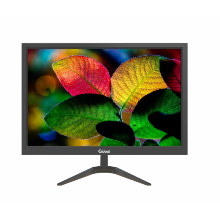 Monitor LED 19″ HD 60Hz Global – Ideal Trabajo y Oficina