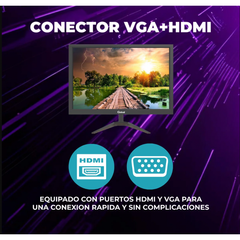 monitor-led-global-215-moni-office-215ifhd-hdmi (3) Monitor LED 21.5" Full HD HDMI 60Hz Oficina Global - Imagen 4