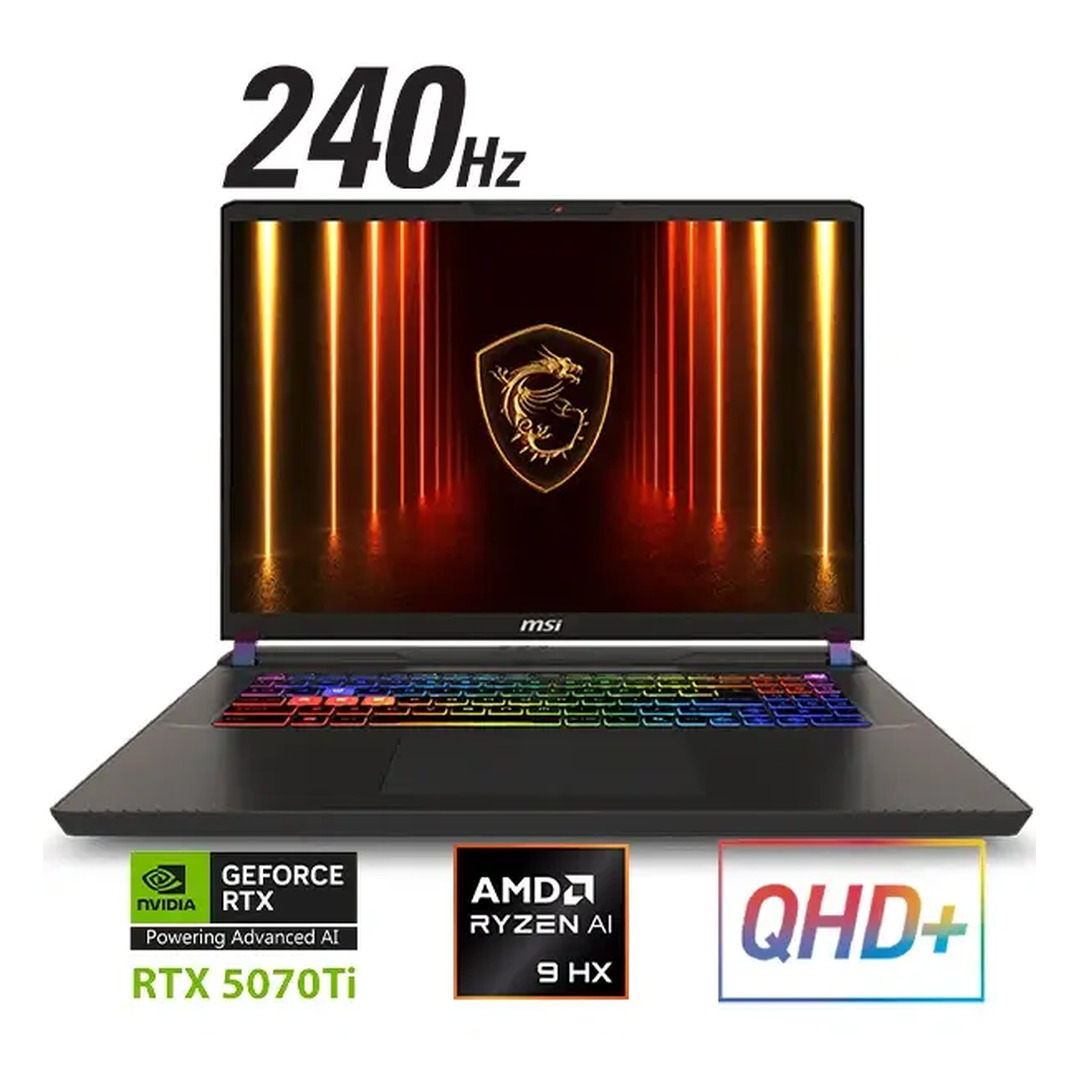 msi_vector_a16_05 Notebook Gamer MSI Vector A16 HX Ryzen 9 16GB 1TB RTX 5070 Ti 16" 240Hz - Imagen 2