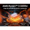 notebook gfast n 321r 15.6" ryzen 3 3200u 8gb ram 240ssd windows 11 home nbmr38gs215w1141725 notebook gfast n 321r 15.6