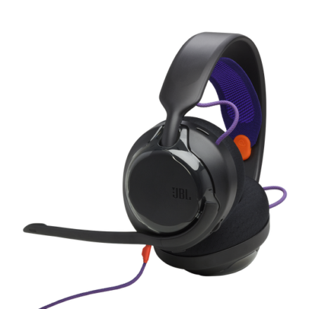 auriculares jbl quantum 250 headset gamer con cable 3.5mm negro | drivers 50mm | pc, consolas y móvil